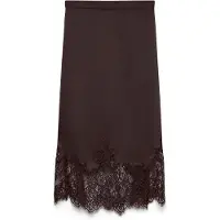 Vero Moda Jupe 'VMNovi' brun foncé