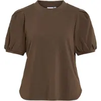 Vila Sweat-shirt 'VIHARISA' brun foncé