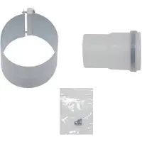 Vaillant Rallonge 40 mm condensation 60/100. PP. en cas de remplacement d'anciens appareils