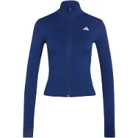 Adidas Veste de sport 'Studio' bleu foncé / blanc