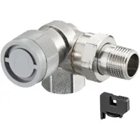 Oventrop OV Vanne thermostatique série AQ M 30x1,5, équerre DN 10, gauche