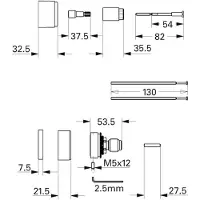 GROHE Verlängerungs-Set 27,5mm chrom
