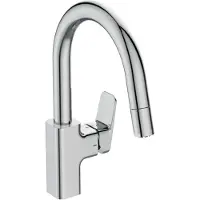 Ideal standard IDS Mitigeur Cuisine CERAPLAN bec haut avec douchette extractible 1F chr