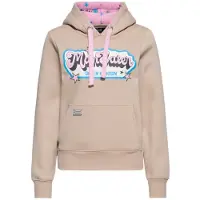 Queen Kerosin Sweat-shirt à capuche Rockabilly de - Maneater - Sweat à Capuche - XS - L - pour Femme - beige - Taille L
