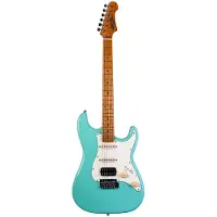 JET Guitars JS-400 HSS Roasted Maple Sea Foam Green