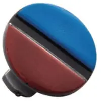 Ideal standard bouchon de poignée pour CERAMIX rouge/bleu