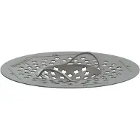Kessel Filtre à cheveux en plastique, pour siphons de baignoire système 125, 1 pièce.