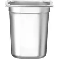 Hendi Récipients Gastronorm 1/6, Kitchen Line, GN 1/6, 2,4L, (H)150mm