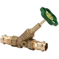 Schlosser Valve de régulation JS, raccordement fileté, acier inoxydable, DN20, pression 22 bars, e DVGW