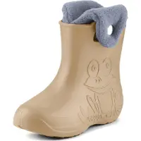 Ladeheid Bottes en caoutchouc pour enfants Eva, doublées (couleur chameau, taille 26/27) LA-CA-04