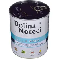 Dolina Noteci Mix saveurs Premium Riche en agneau et canard avec citrouille 24x800g