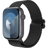 IMoshion Bracelet nylon tissé Apple Watch | 44/45/46/49 mm - Noir