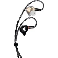 Stagg 3 Driver Sound-Isolating In-Ear Monitors Black