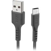 SBS Câble Micro USB 2 m pour smartphones et tablettes Noir