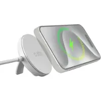 SBS Chargeur 15w Qi2 Stand Blanc