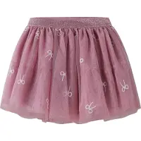 Name it Jupe mauve / blanc