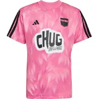 Adidas X Fortnite Cuddle Team Leader Jersey Short Sleeve T-shirt Rose 15-16 Years Enfants