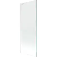 Mexen Next L Pare-bain 1 aile 70 x 150 cm, transparent, blanc - 895-070-000-03-00-20