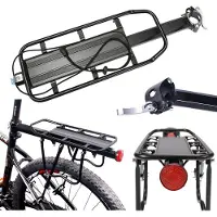 VERK Porte-vélos arrière en aluminium universel 50kg