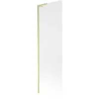 Mexen Next L Pare-bain 1 aile 60 x 150 cm, satiné, or brossé - 895-060-000-03-30-55