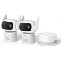 Eufy Wired Cam C31 Kit 2 Caméras Blanc Caméra Intérieure/extérieure Intelligente