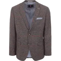Suitable Colbert Heleen Marron A Carreaux