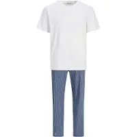 Jack & Jones Junior Pyjama bleu marine / blanc