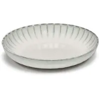 Serax Assiette Plate Serax Inku Tableware White M 21 cm