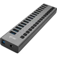 I-Tec Usb 3.0 16 Port Hub 90w Noir