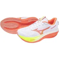 Mizuno Chaussure de course citron vert / gris clair / rouge clair