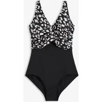 Bonprix Maillot 1 pièce style croisé