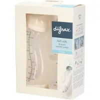 Difrax Biberon S anti-colique Natural - 250 ml - Doublepack 1 pc(s) Biberon