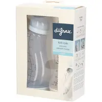 Difrax Biberon S anti-colique Natural - 250 ml - Doublepack 1 pc(s) Biberon