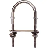 Talamex U-bolt 5 Nits Argenté 6 x 90 mm