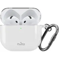 Puro 0.3 Nude Tpu Cover Airpods 4 Transparent