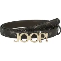 JOOP! Ceinture brun foncé / or