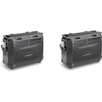 Kappa Moto Kvg37bpack2 Side Cases Set Argenté