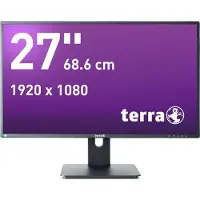 Wortmann AG LCD/LED 2756W PV V4 schwarz GREENLINE PLUS Monitor PC 68,6 cm (27″) 1920 x 1080 Pixel Full HD Nero