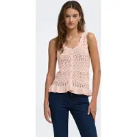 ONLY Tops en tricot 'ONLSunny' saumon