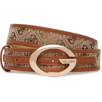 GUESS Ceinture 'Camden' caramel / rouille