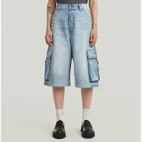 G-Star Jorts Patti Cargo - Bleu moyen - Femmes