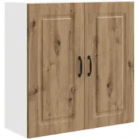 vidaXL Façade de lave-vaisselle Kalmar, chêne Artisan, 80 x 31 x 80 cm