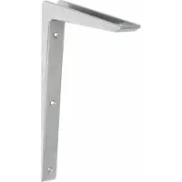 AMIG Angle Alu Gris 250x200 Support D'angle Robuste En Aluminium -