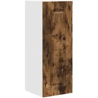 vidaXL - Panneau avant pour lave-vaisselle, modèle Kalmar, 2 pièces, en bois stratifié imitation chêne fumé