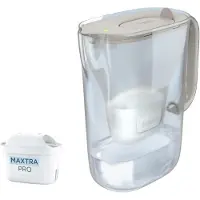 Brita Carafe filtrante Style Essential MXPRO LED - 2,4 L, beige