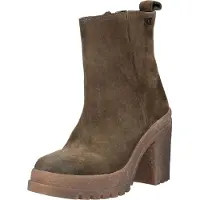 Lazamani Rowan Femmes Bottes en daim Taupe Taille 37