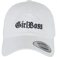 Miss Tee Casquette 'Girl Boss' noir / argent / blanc