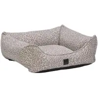 Designed By Lotte Conçu par Lotte : lit orthopédique pour chien Wild Essence beige, dimensions : 65 x 60 cm