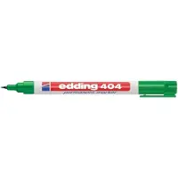 Edding Marqueurs 404, à pointe fine, vert, 10 p.