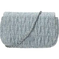 Seidenfelt Manufaktur Sac à bandoulière 'Floro' bleu clair